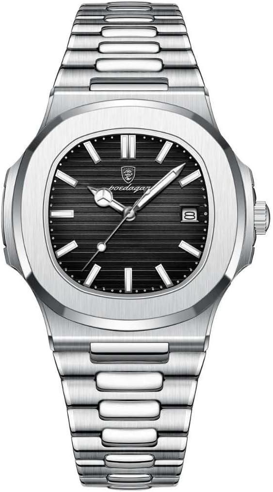 Turn heads with the Luxury Stainless Steel Watch – a perfect blend of elegance, durability, and timeless style.